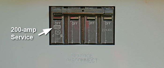 Service disconnect
