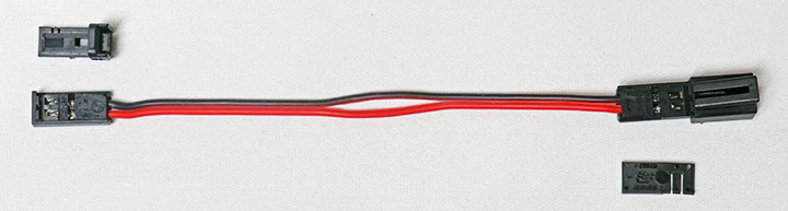 connectors attached