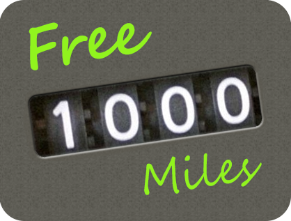 1000 free miles