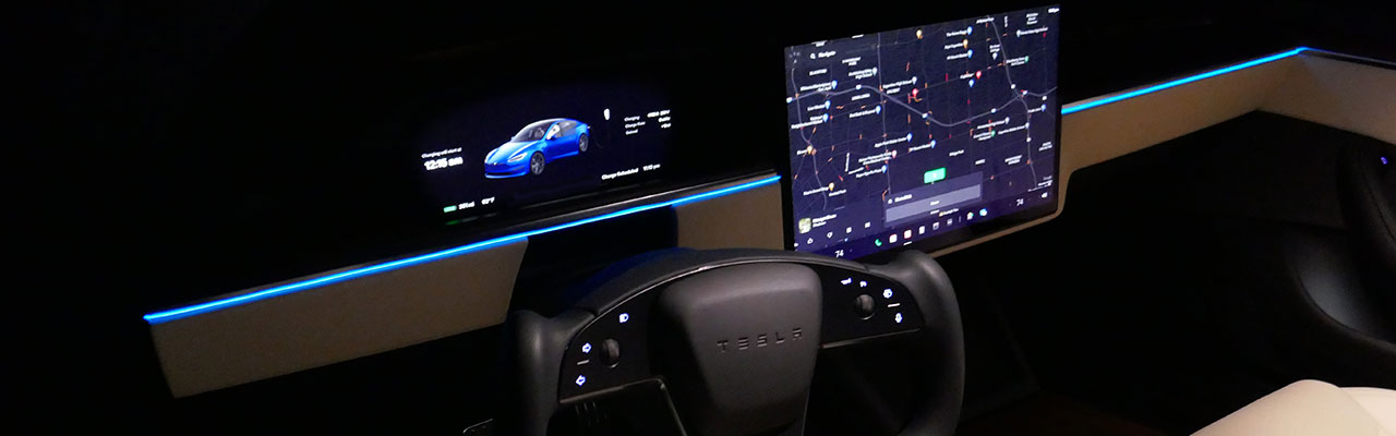 Electroluminescent Dash Lighting