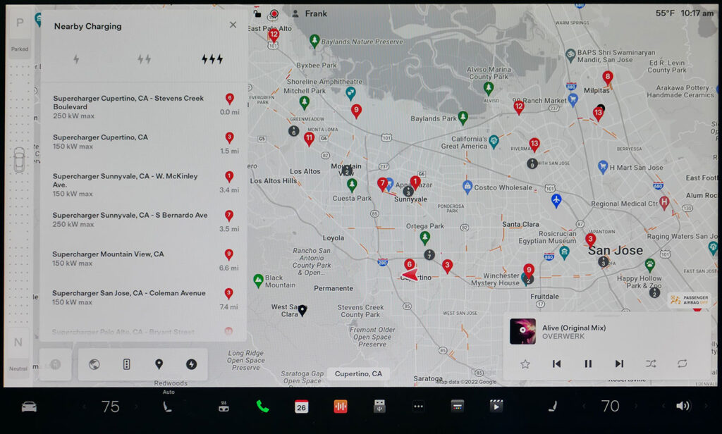 Supercharger deals map planner